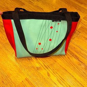 HOLLY AIKEN Dots Tote Bag Purse Handbag MADE IN USA